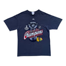 T-Shirt Vintage Chicago Blackhawks Stanley Cup Champions 2010 Majestic