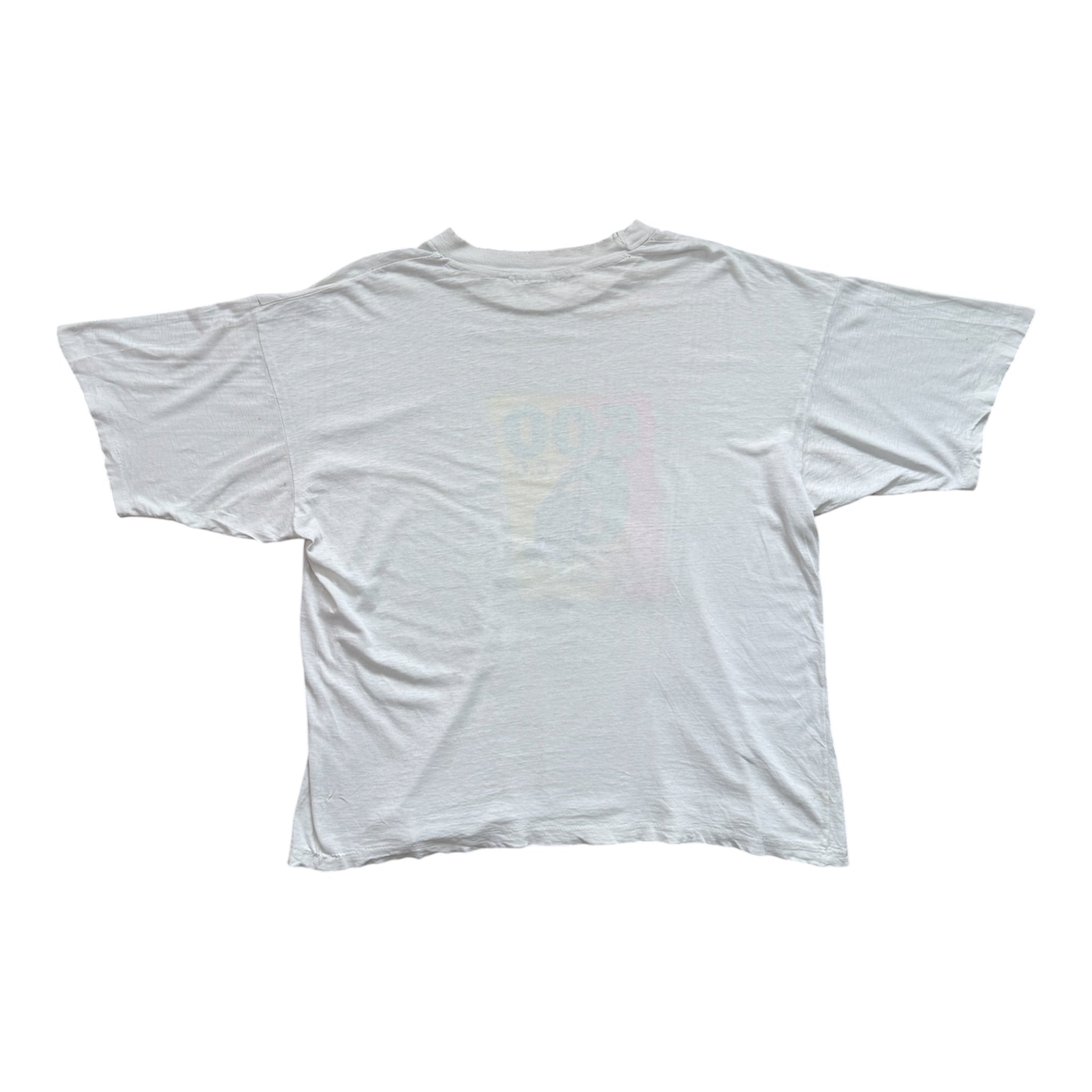 T-Shirt Vintage 500cc Moto GP "À Saco" Blanc