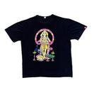 T-Shirt Vintage Murugan Divinité Hindoue Noir