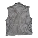 Gilet Vintage Multi-Poches Kaki