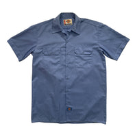 Chemise Dickies Manches Courtes Bleu Vintage