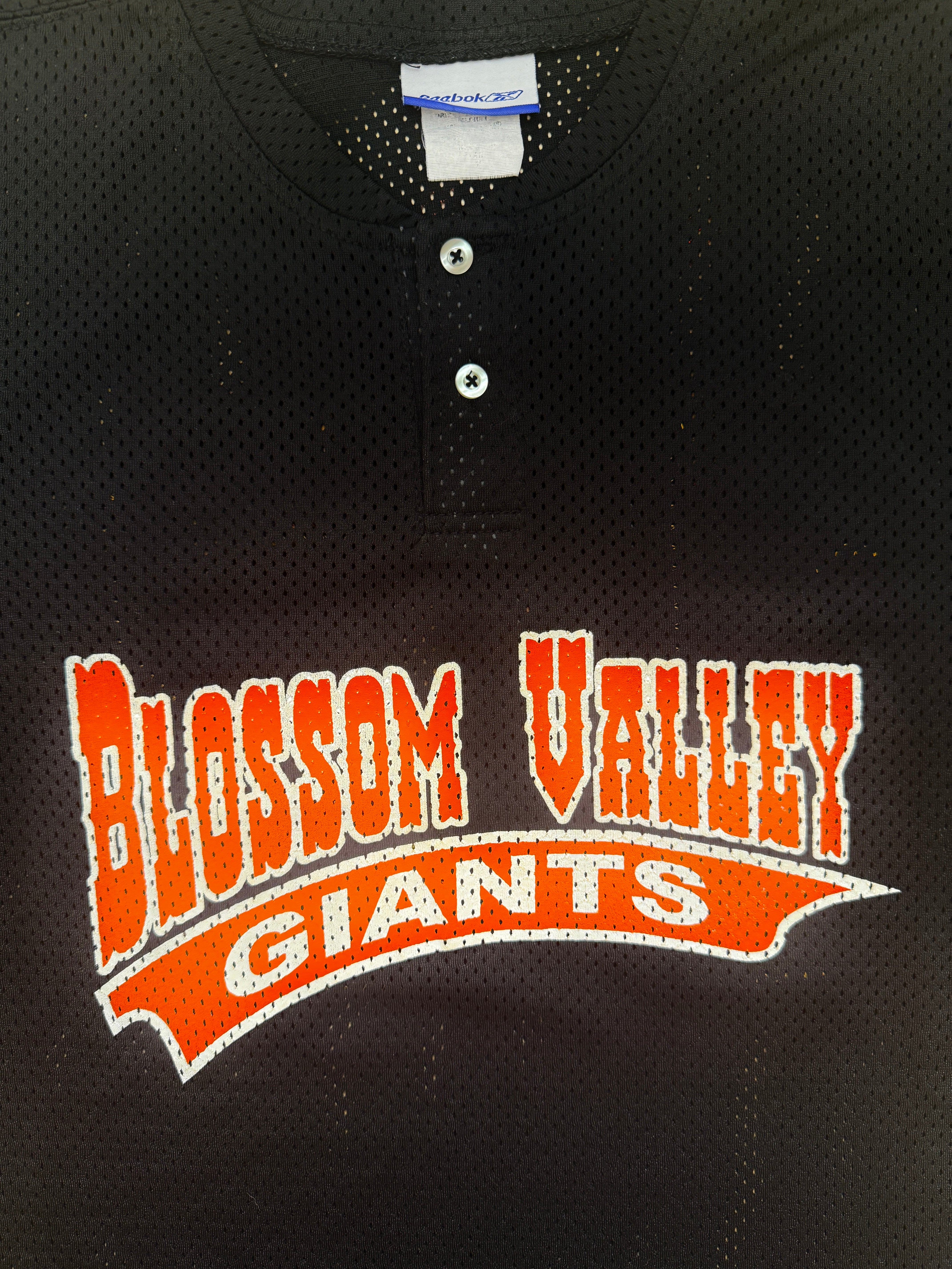 Jersey Baseball Vintage Reebok Blossom Valley Giants #18 Merhige