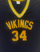 Vikings #34 Jersey Vintage