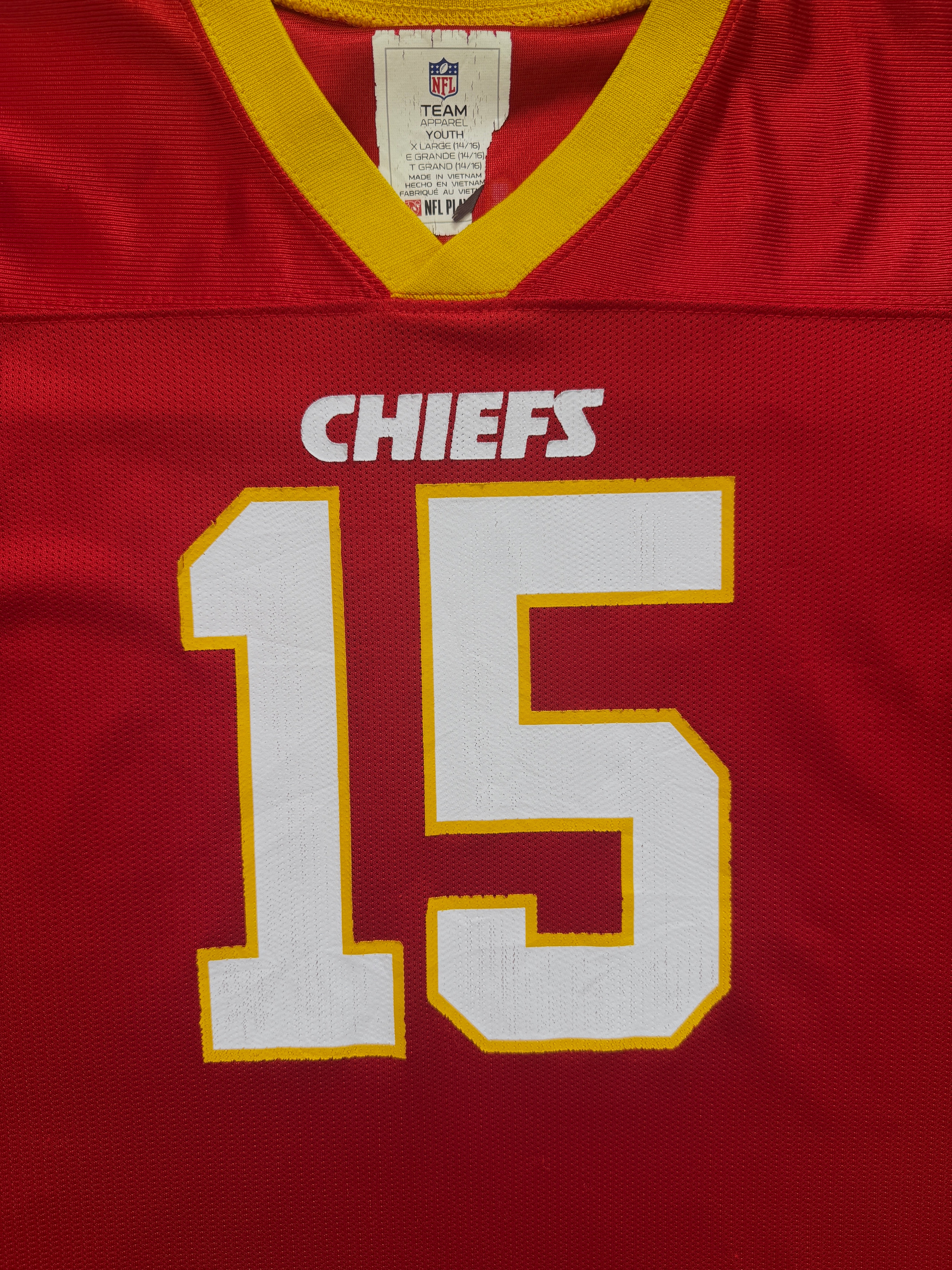 Jersey NFL Kansas City Chiefs #15 Mahomes