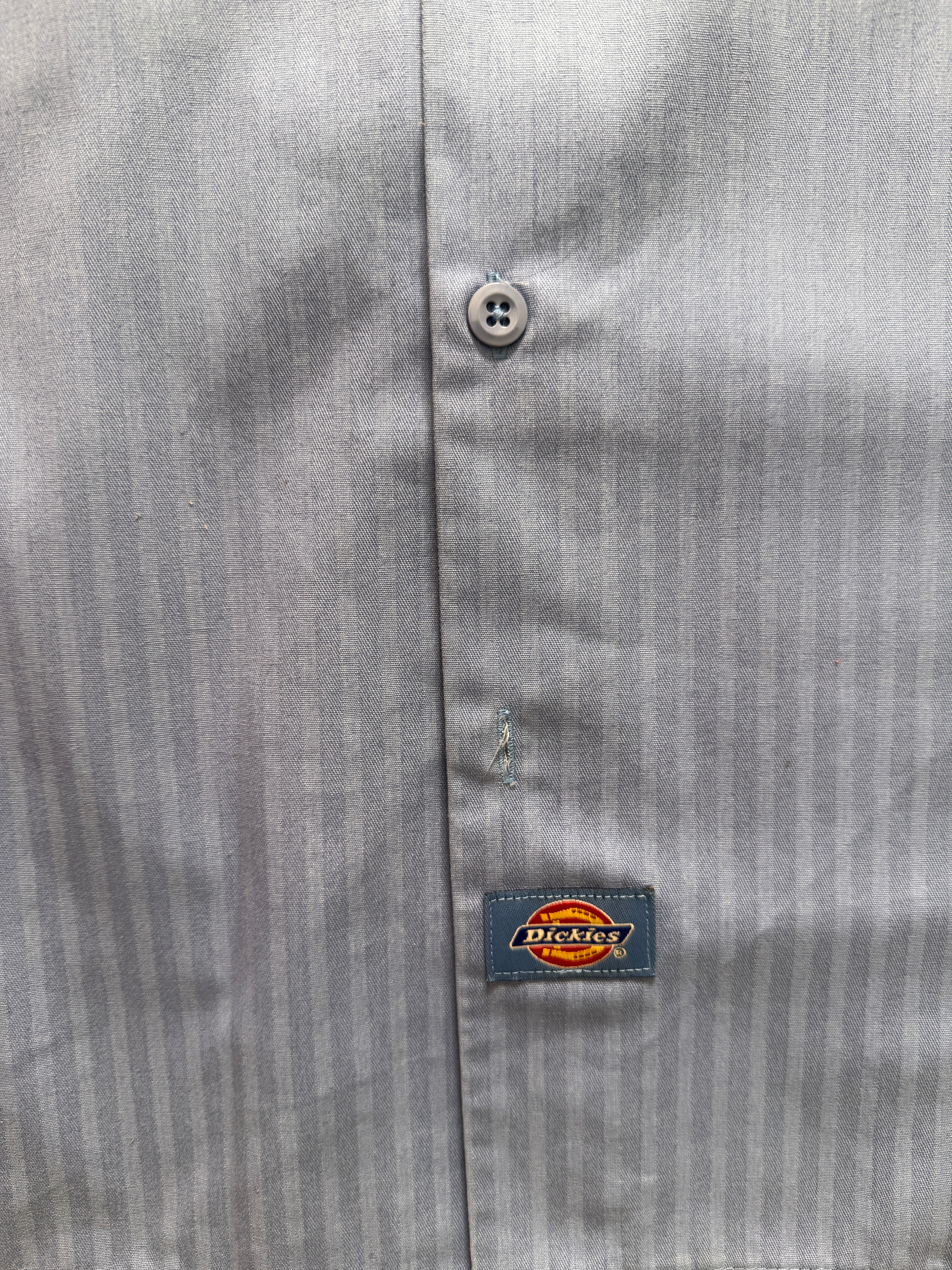 Chemise Dickies Manches Courtes Bleu Vintage