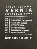 T-Shirt Vintage Def Squad Erick Sermon European Tour 2019