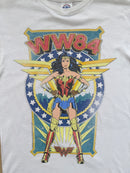 T-Shirt Vintage Wonder Woman WW84 DC Comics Blanc