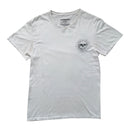 T-Shirt Vintage Chemistry Skull Solaire Psychédélique Blanc