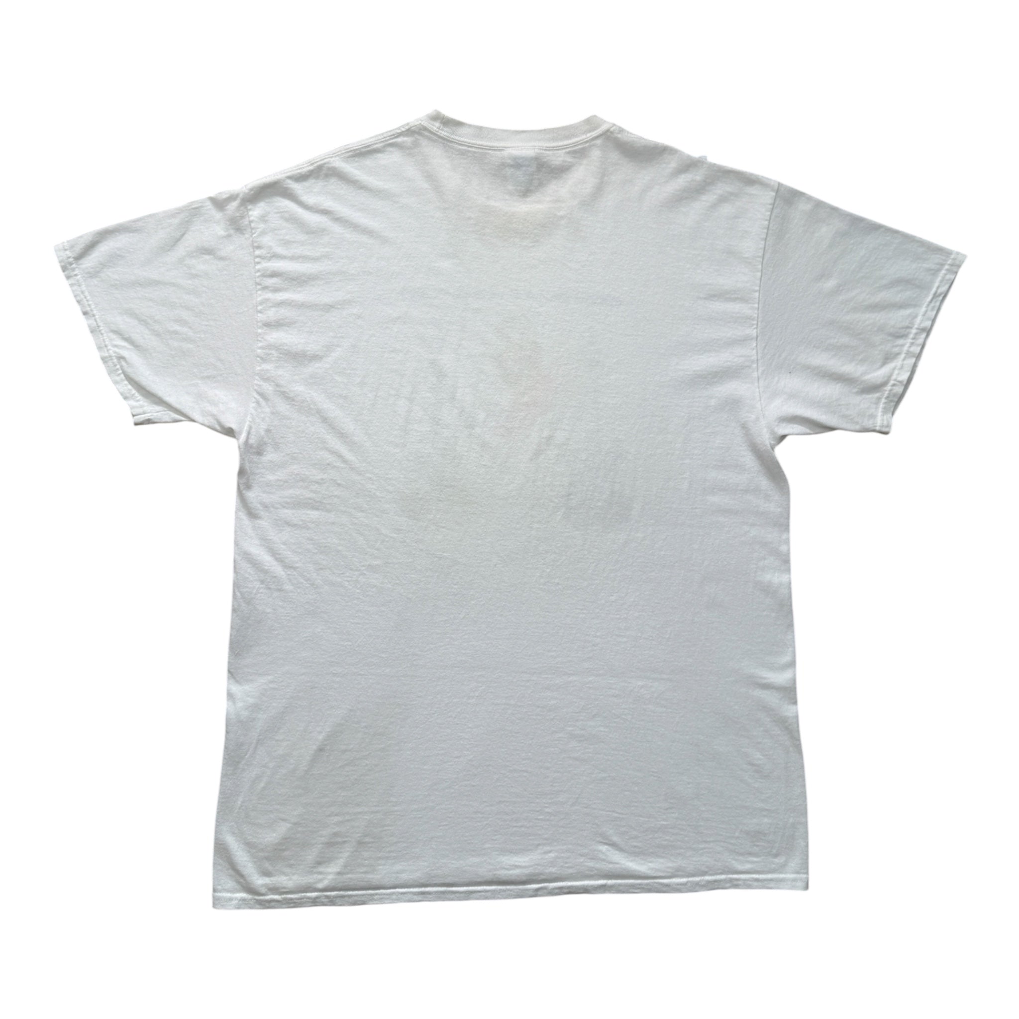 T-Shirt Vintage "What Would Jesus Play?" Blanc