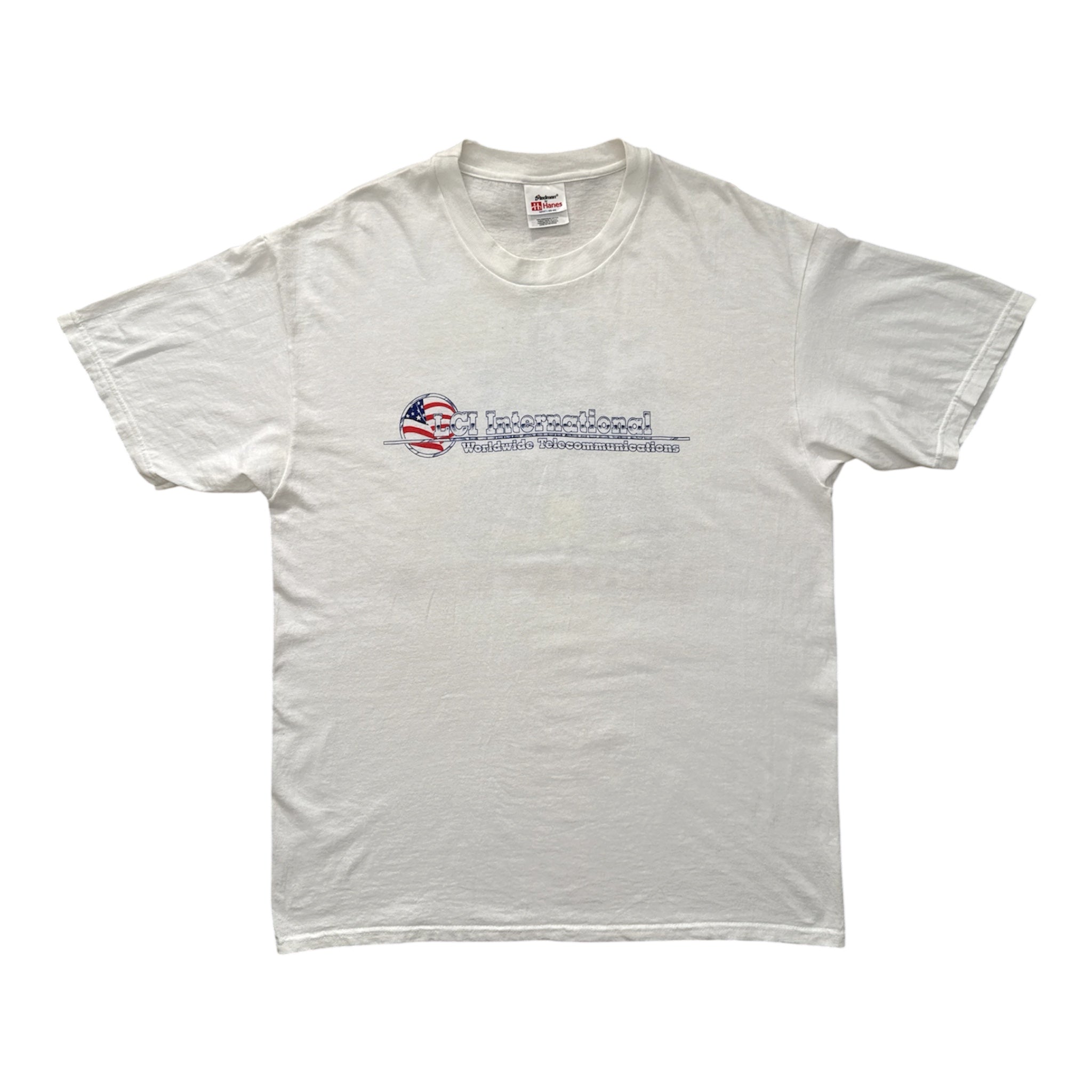 T-Shirt Vintage LCI International "Ultimate Ride" Blanc