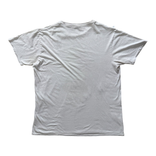 T-Shirt Vintage Paresseux sur Tortue Blanc