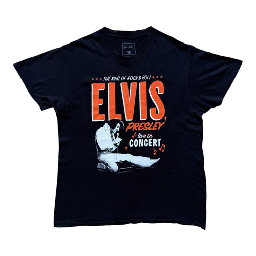 T-Shirt Vintage Elvis Presley x Twenty One Pilots Noir