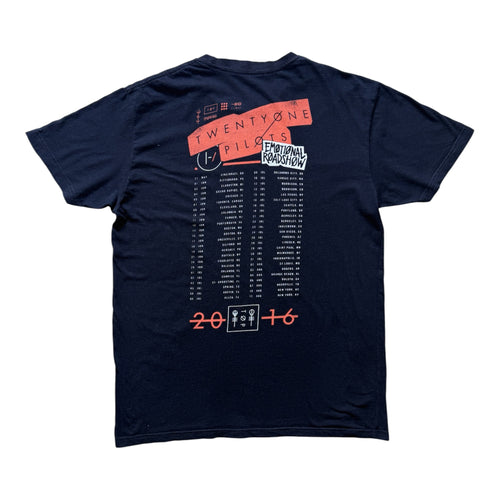 T-Shirt Vintage Elvis Presley x Twenty One Pilots Noir