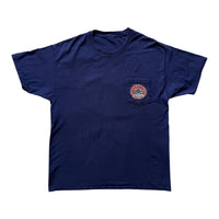 T-Shirt Vintage Harley-Davidson Rommel Dealer Smyrna Delaware Bleu Marine