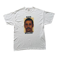 T-Shirt Vintage "Save William" x CED Central South Cobra Blanc