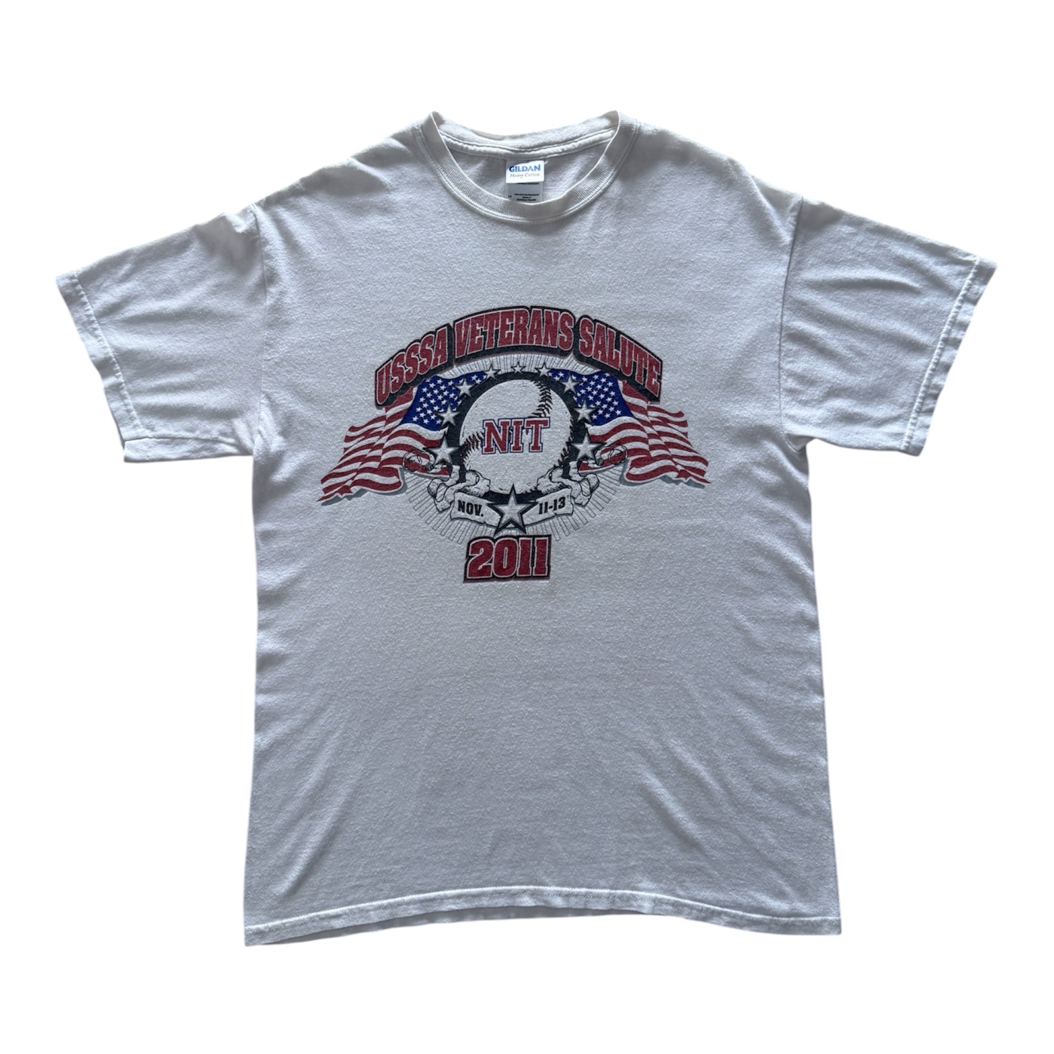 USSSA Veterans Salute NIT 2011 Arizona Tee — Vintage Softball