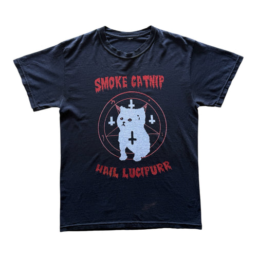 Smoke Catnip Hail Lucipurr Tee — Vintage