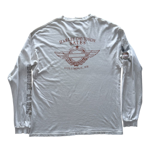 Harley-Davidson Sales Columbus NE Long Sleeve Tee — Officiel Vintage
