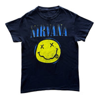 Nirvana Smiley Face Tee — Officiel Vintage