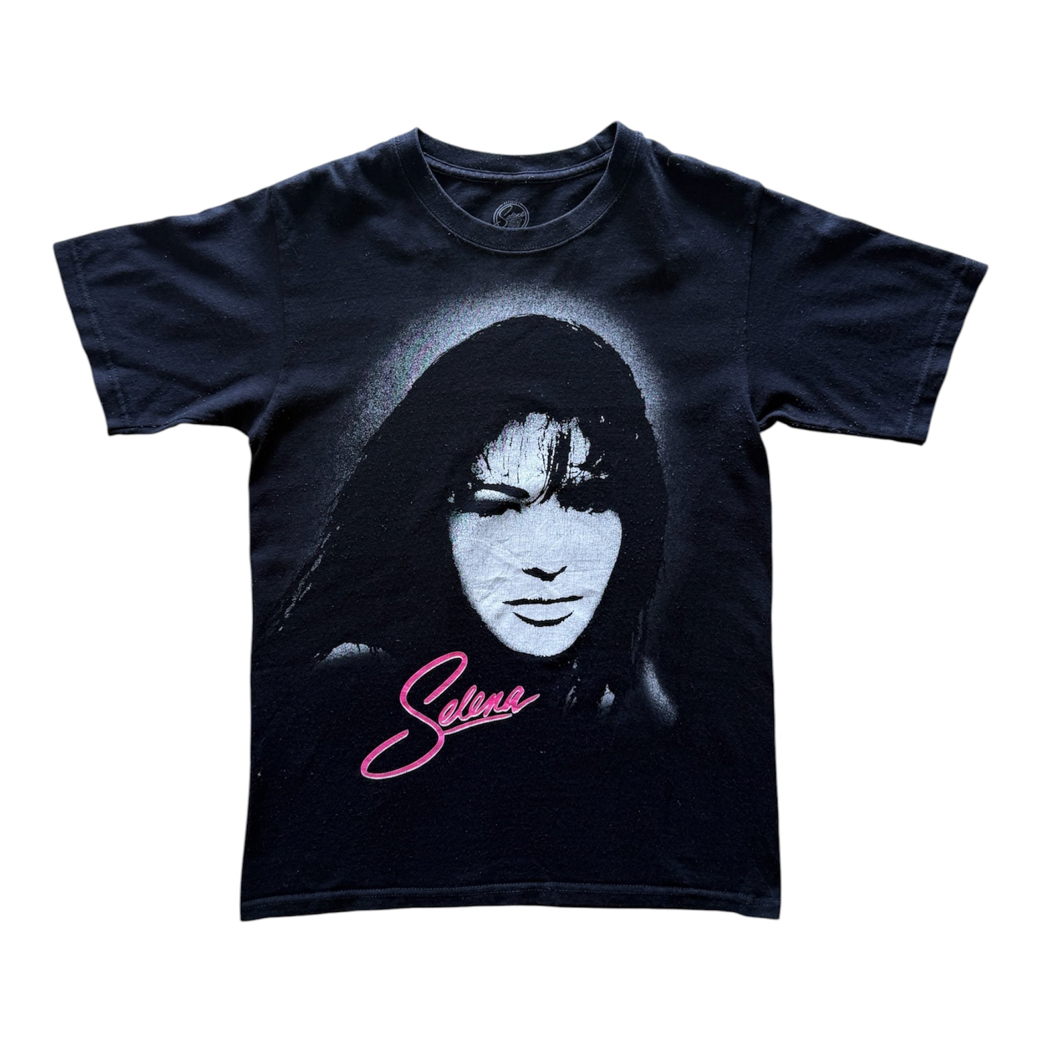 Selena Portrait Airbrush Tee — Officiel Vintage