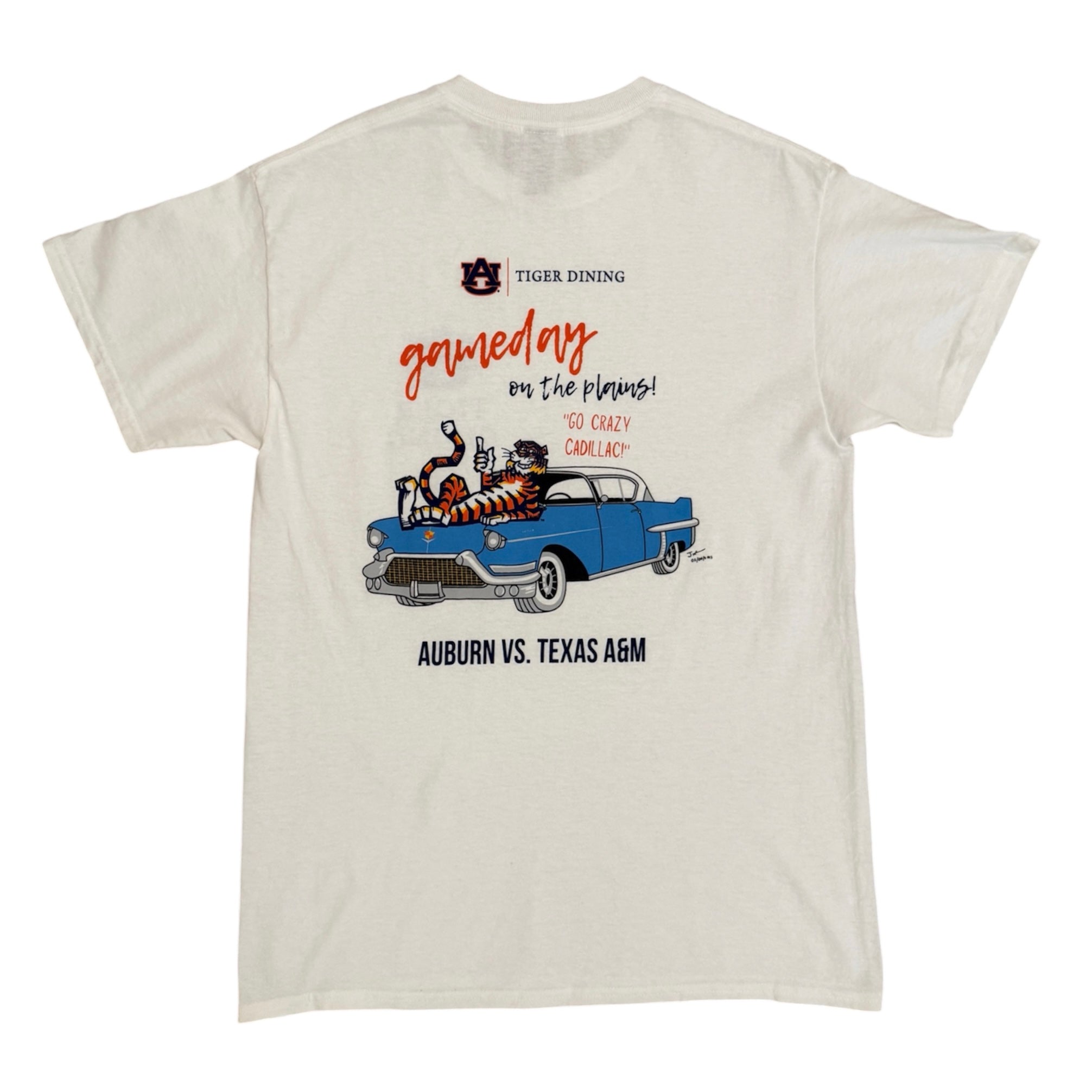 Auburn Tigers Gameday on the Plains Tee — Vintage