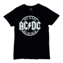 AC/DC Back in Black World Tour 1980-1981 Tee — Officiel Vintage