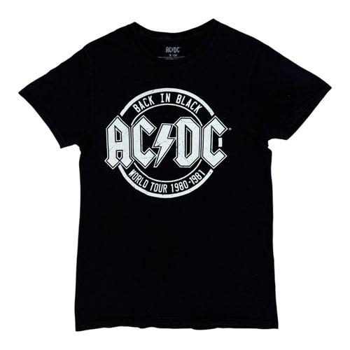 AC/DC Back in Black World Tour 1980-1981 Tee — Officiel Vintage